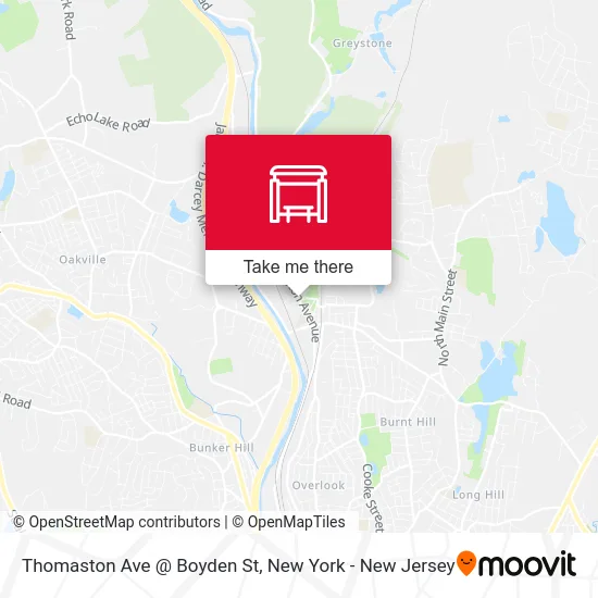 Thomaston Ave @ Boyden St map