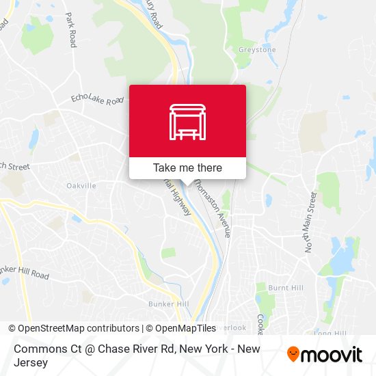 Mapa de Commons Ct @ Chase River Rd