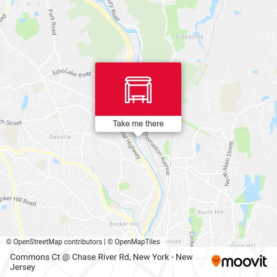 Commons Ct @ Chase River Rd map