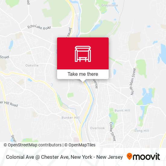 Colonial Ave @ Chester Ave map