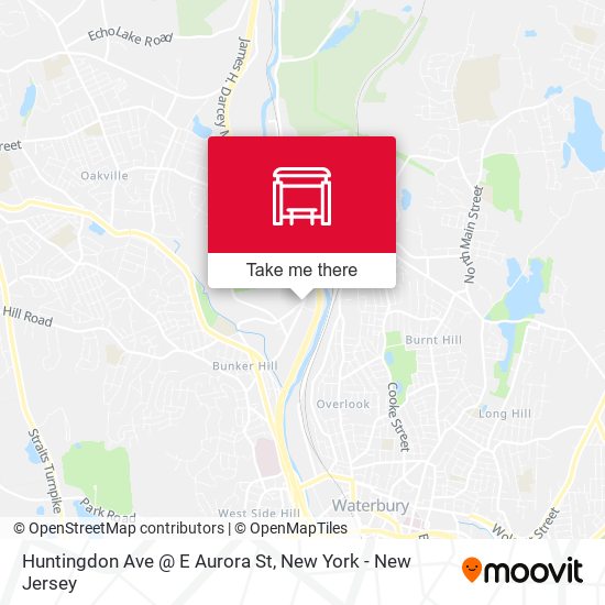 Huntingdon Ave @ E Aurora St map