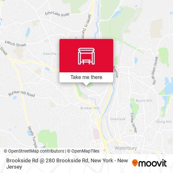 Mapa de Brookside Rd @ 280 Brookside Rd