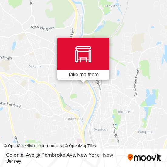 Mapa de Colonial Ave @ Pembroke Ave
