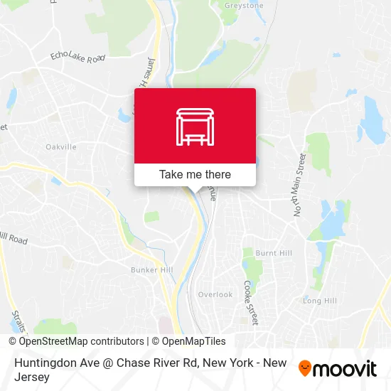 Huntingdon Ave @ Chase River Rd map