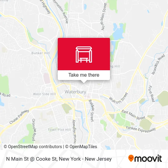 N Main St @ Cooke St map