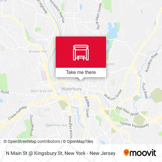 Mapa de N Main St @ Kingsbury St