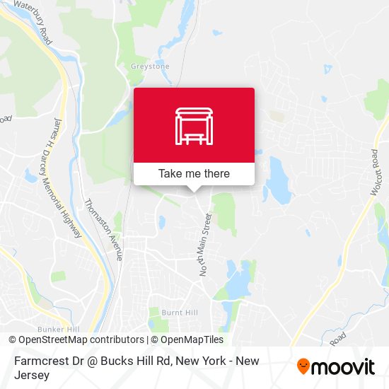 Farmcrest Dr @ Bucks Hill Rd map