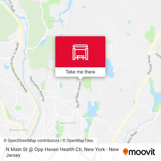 N Main St @ Opp Haven Health Ctr map