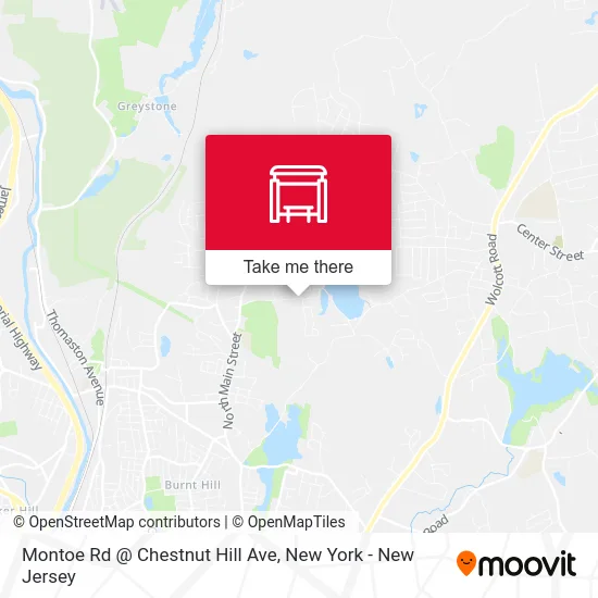 Montoe Rd @ Chestnut Hill Ave map