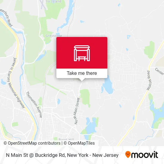 N Main St @ Buckridge Rd map