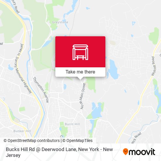 Bucks Hill Rd @ Deerwood Lane map