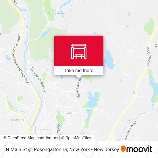 N Main St @ Rosengarten Dr map