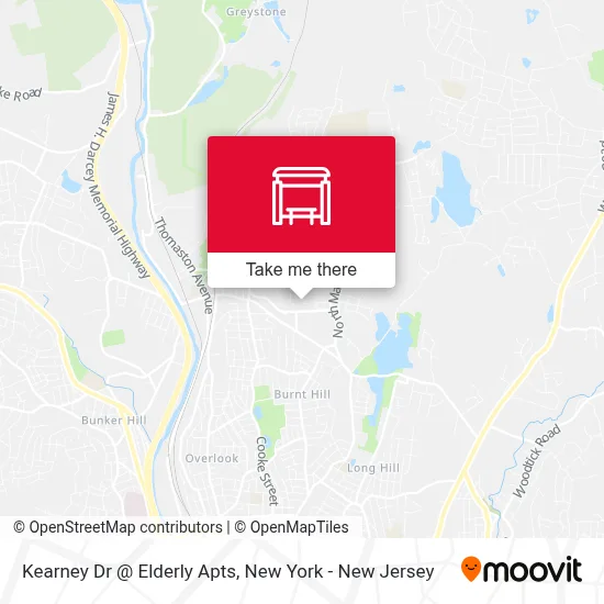 Kearney Dr @ Elderly Apts map