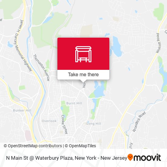 Mapa de N Main St @ Waterbury Plaza