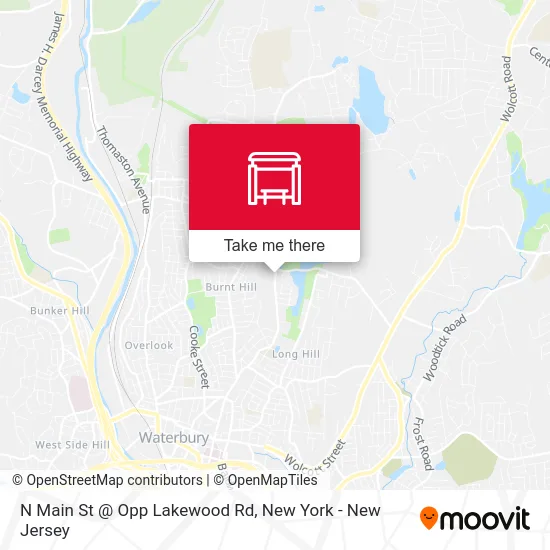 N Main St @ Opp Lakewood Rd map