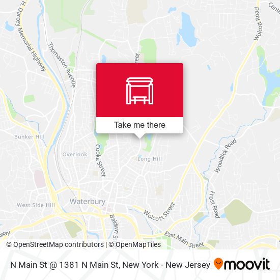 Mapa de N Main St @ 1381 N Main St