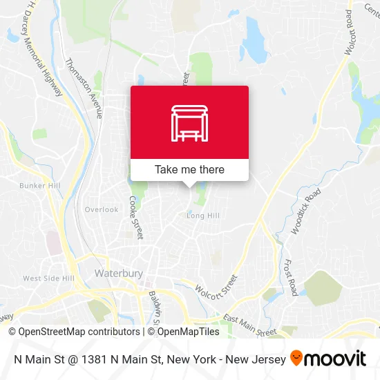 N Main St @ 1381 N Main St map