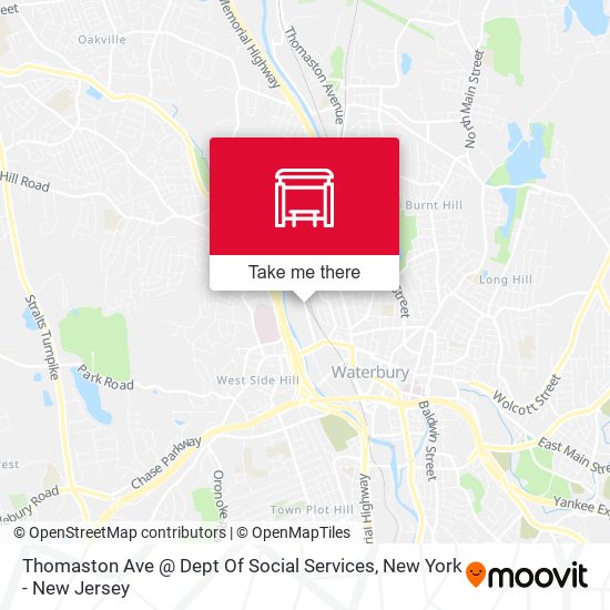 Thomaston Ave @ Dept Of Social Services map