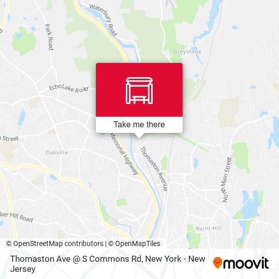 Mapa de Thomaston Ave @ S Commons Rd