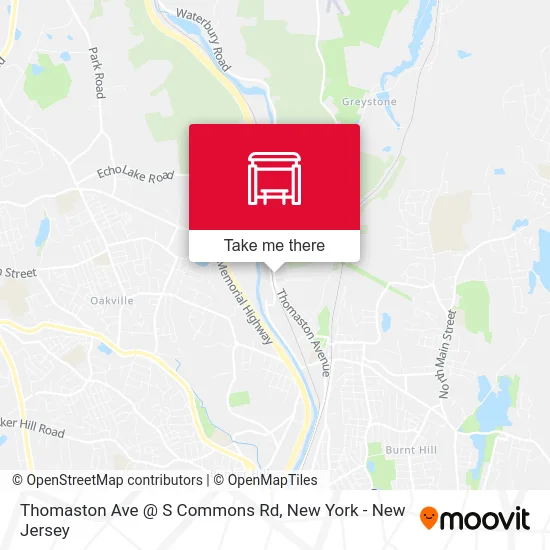 Thomaston Ave @ S Commons Rd map