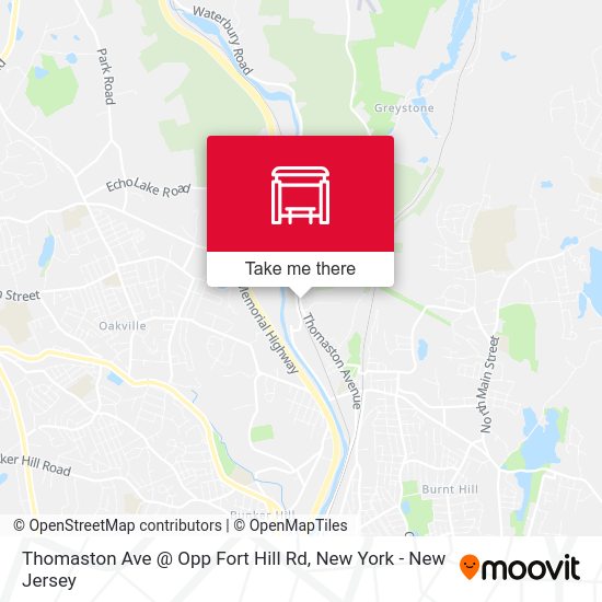 Thomaston Ave @ Opp Fort Hill Rd map