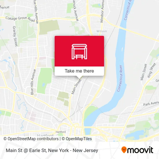 Main St @ Earle St map