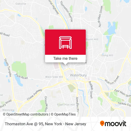 Thomaston Ave @ 95 map