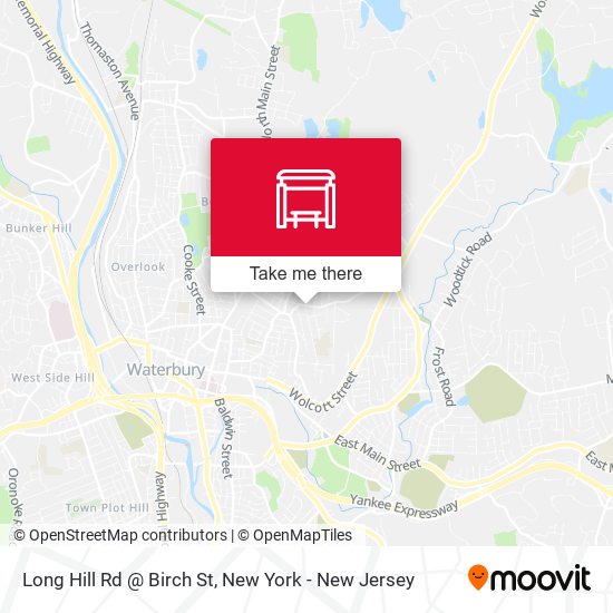 Mapa de Long Hill Rd @ Birch St