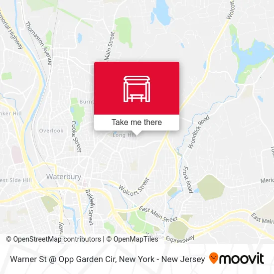 Warner St @ Opp Garden Cir map