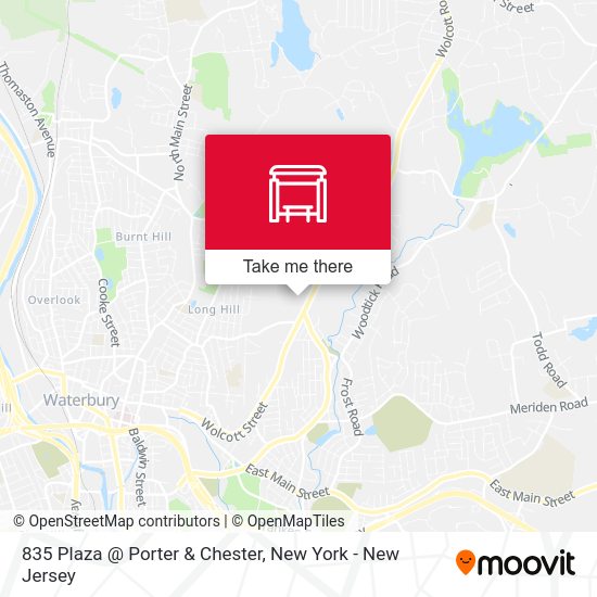 Mapa de 835 Plaza @ Porter & Chester