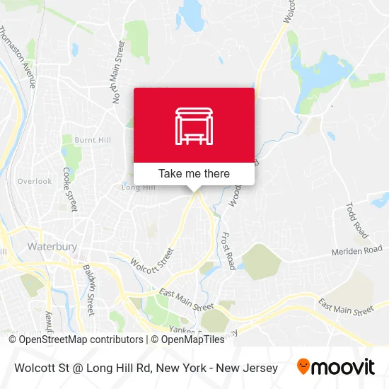 Wolcott St @ Long Hill Rd map