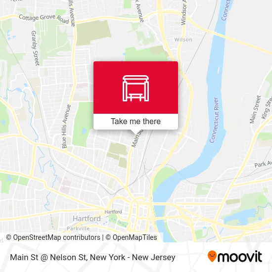 Main St @ Nelson St map