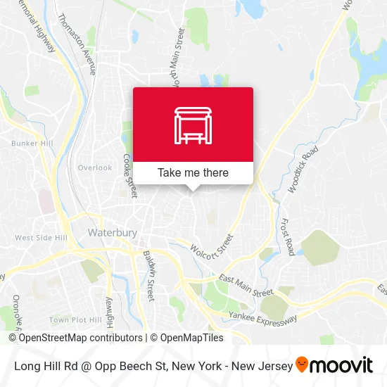 Long Hill Rd @ Opp Beech St map