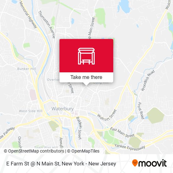 Mapa de E Farm St @ N Main St
