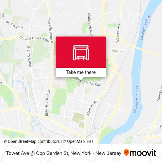 Tower Ave @ Opp Garden St map