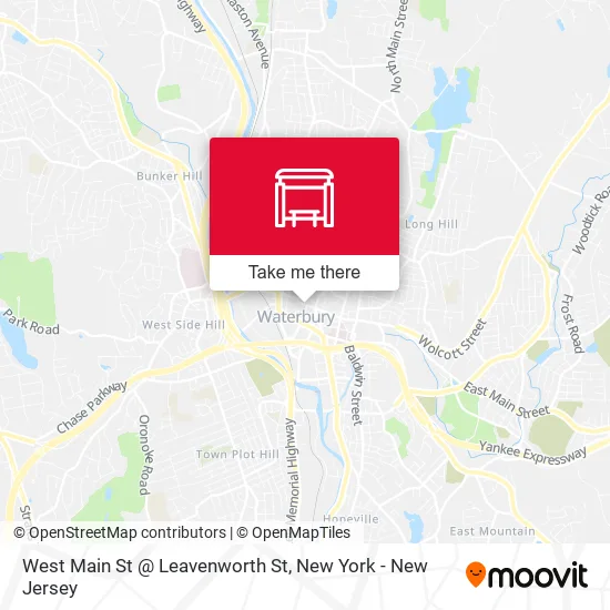 Mapa de West Main St @ Leavenworth St