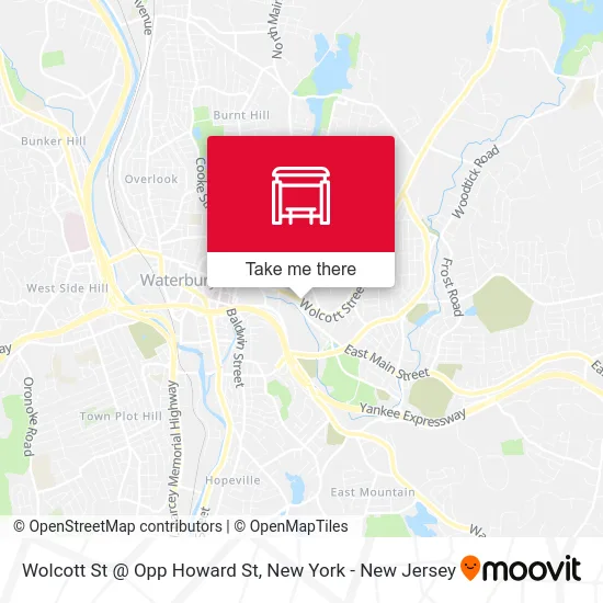 Wolcott St @ Opp Howard St map