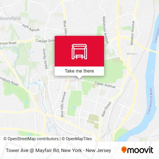 Tower Ave @ Mayfair Rd map