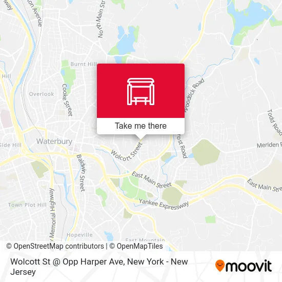 Wolcott St @ Opp Harper Ave map