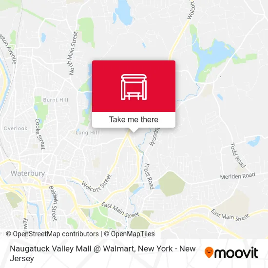 Naugatuck Valley Mall @ Walmart map