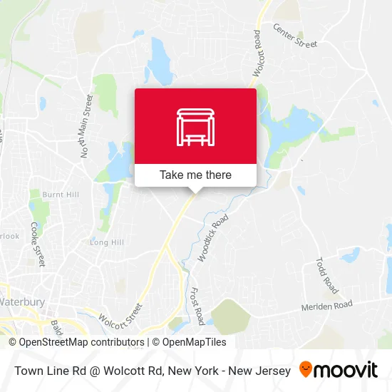 Town Line Rd @ Wolcott Rd map