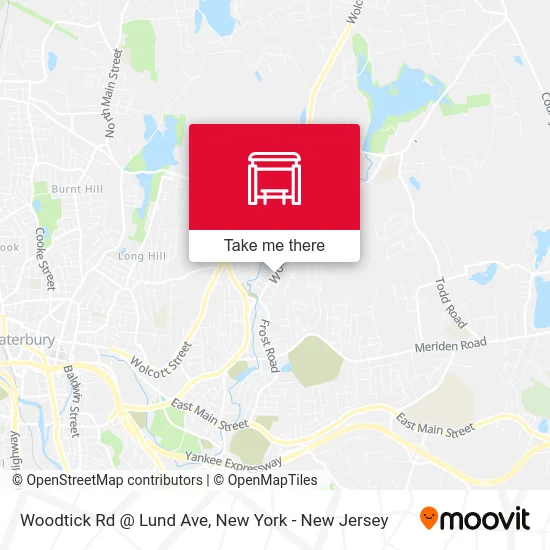 Woodtick Rd @ Lund Ave map