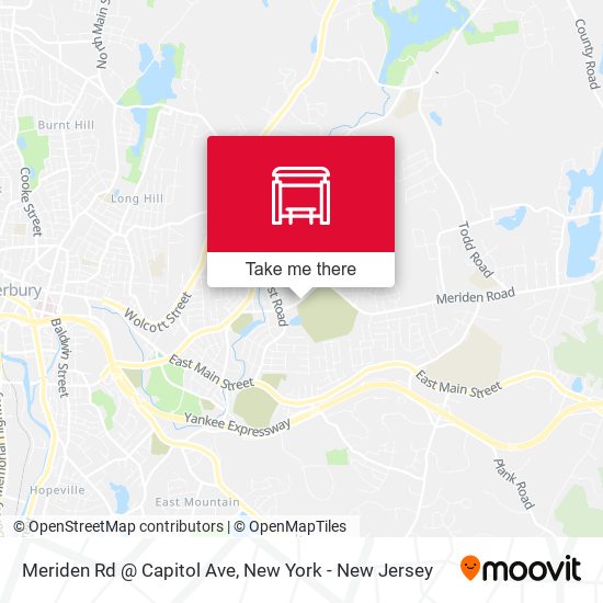 Mapa de Meriden Rd @ Capitol Ave