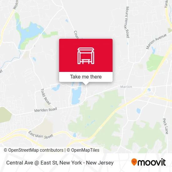 Central Ave @ East St map