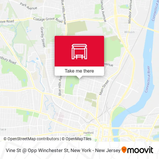 Mapa de Vine St @ Opp Winchester St