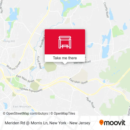 Meriden Rd @ Morris Ln map