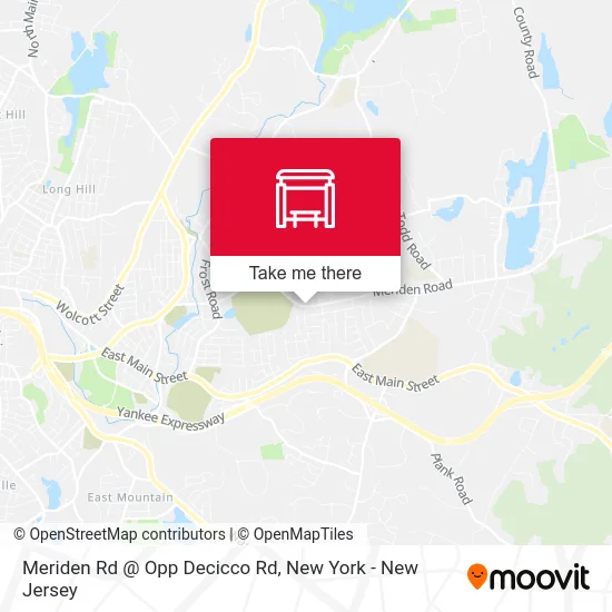 Meriden Rd @ Opp Decicco Rd map