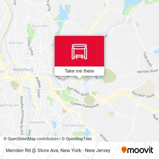 Meriden Rd @ Store Ave map