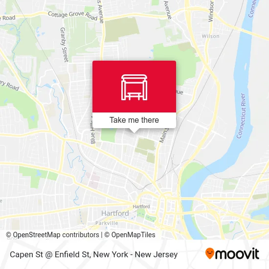 Capen St @ Enfield St map