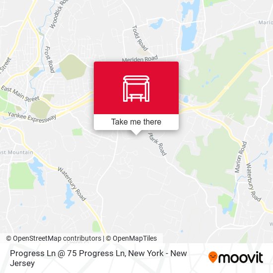 Progress Ln @ 75 Progress Ln map